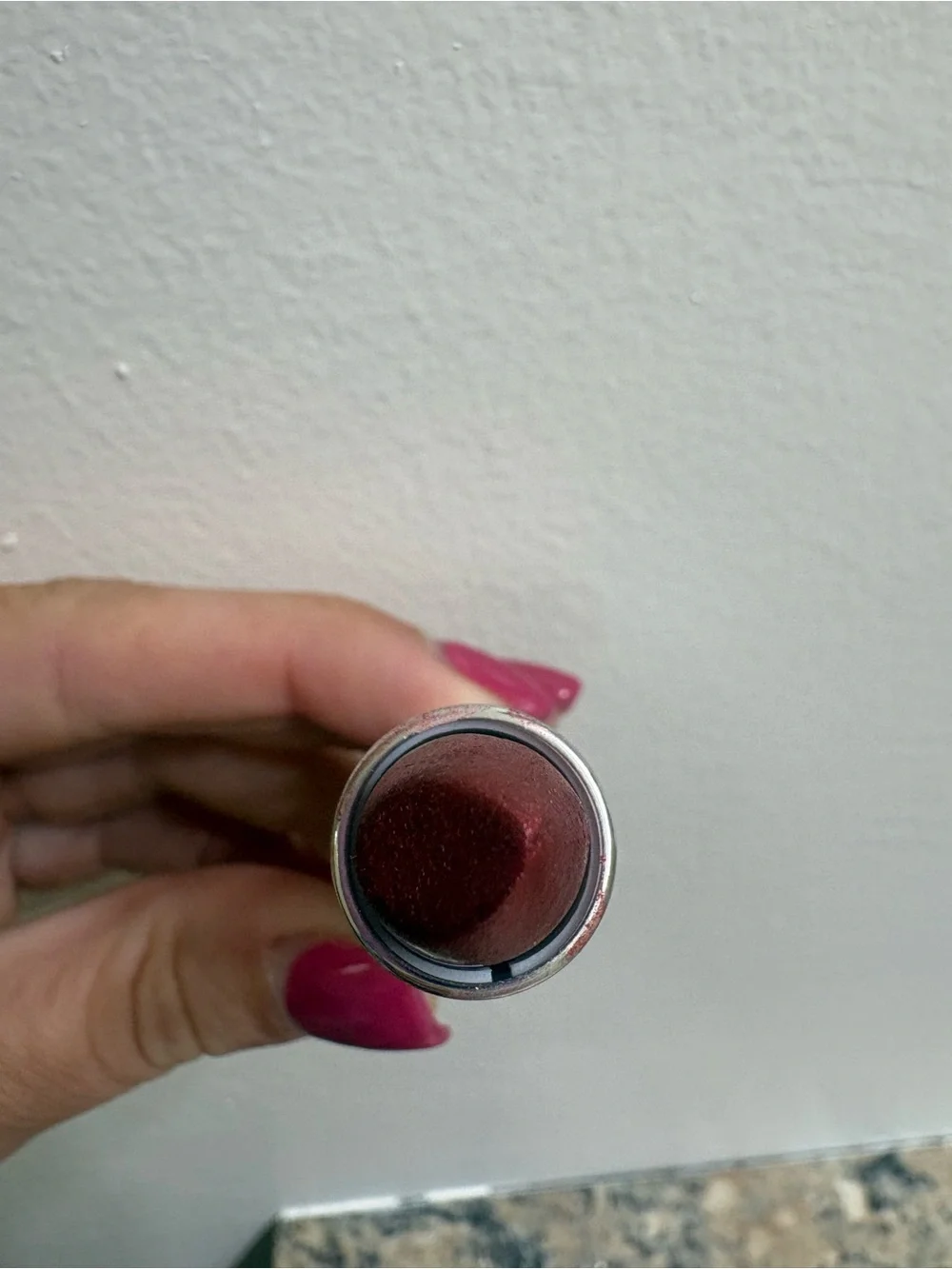 Metallic Rose-Pink Lipstick - Shimmer Finish